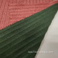 brushed rib fabric dyed knitted textile fabric